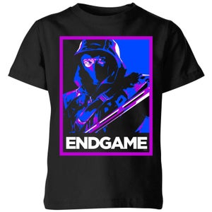 Camiseta para niño Avengers Endgame Ronin Poster - Negro