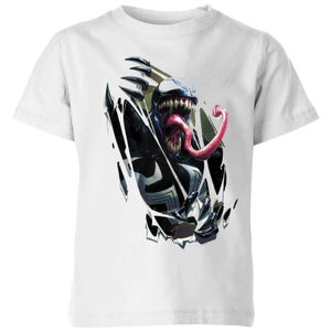 Marvel Venom Inside Me kinder t-shirt - Wit