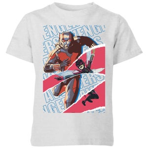 Marvel Avengers Ant-Man and the Wasp Collage kinder t-shirt - Grijs