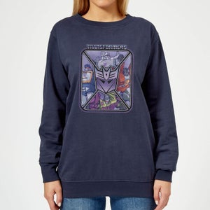 Transformers Decepticons Women's Sweatshirt - Navy