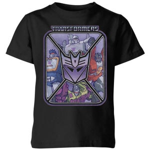 Transformers Decepticons Kids' T-Shirt - Black