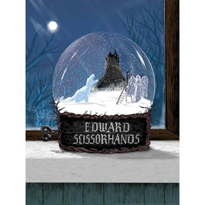 Edward Scissorhands 'Ed's Garden' Lithograph Print by Matt Saunders