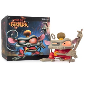 Kidrobot Best Fiends CNY ""Wu"" the Tarsier Monkey 8 Inch Vinyl Figure