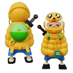 Kidrobot Adventure Time Puff Jake N Lil Finn 6-inch Vinyl Figure
