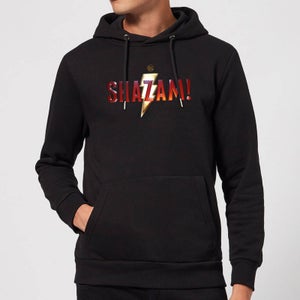 Shazam! Logo hoodie - Zwart