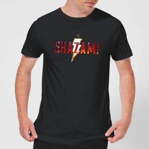 Camiseta Logo para hombre de Shazam - Negro