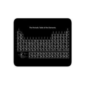 Mouse Mats Periodic Table Monochrome Mouse Mat