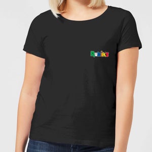 Camiseta Core Logo Pocket para mujer de Rubik - Negro