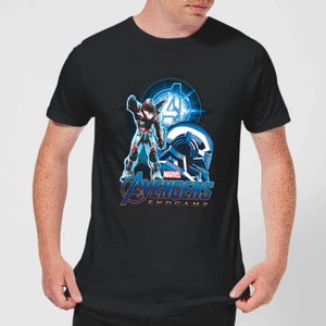 Avengers: Endgame War Machine Suit heren t-shirt - Zwart
