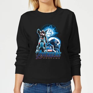 Avengers: Endgame War Machine Suit Women's Sweatshirt - Black
