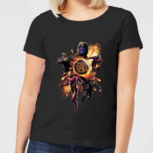 T-shirt Avengers: Endgame Explosion Team - Femme - Noir