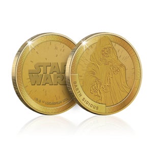 Collectable Star Wars Commemorative Coin: Darth Sidious - Zavvi Exclusive (Limited to 1000)