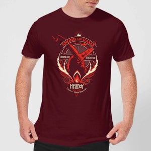 Hellboy Anung Un Rama Men's T-Shirt - Burgundy