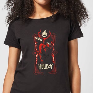 Camiseta para mujer Hellboy Right Hand Of Doom - Negro