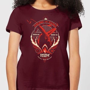 Hellboy Anung Un Rama Women's T-Shirt - Burgundy