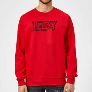 Hellboy Logo Sweatshirt - Red