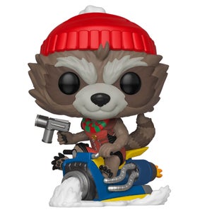 Marvel Holiday - Rocket Raccoon Natalizio Figura Pop! Vinyl