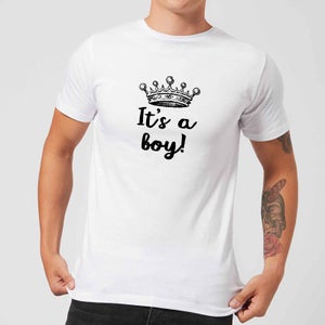It's A Boy Men's T-Shirt - White