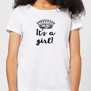 It's A Girl Women's T-Shirt - White