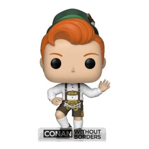 Conan O'Brien con Lederhosen Figura Pop! Vinyl Esclusiva