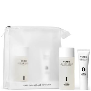 VERSO Cleanse and Refine Kit 6oz (Worth $130.00)