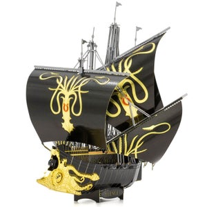 Game of Thrones Metal Earth ICON X Greyjoy Ship Silence Construction Kit