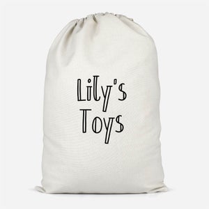 Girl's Named Toys Cotton Storage Bag