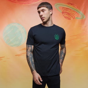 Rick and Morty EmbroideRot Rick T-Shirt - Schwarz