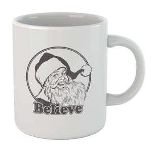 Believe Grey Mug