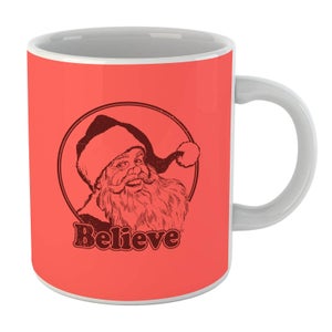 Believe Red Mug