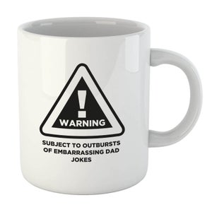 Warning Dad Jokes Mug