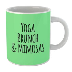 Yoga Brunch And Mimosas Mug