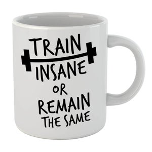 Train Insane Or Remain The Same Mug