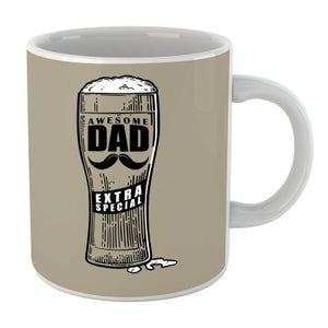 Awesome Dad Beer Glass Mug