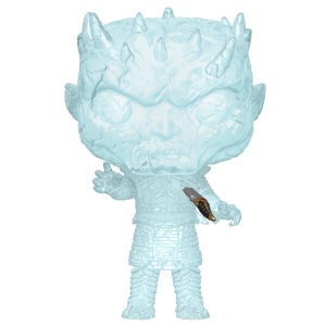Game of Thrones Crystal Night King avec une dague dans la poitrine Pop! Figurine en vinyle