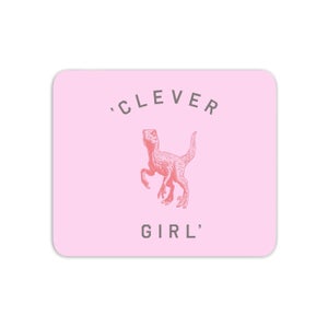 Clever Girl Mouse Mat
