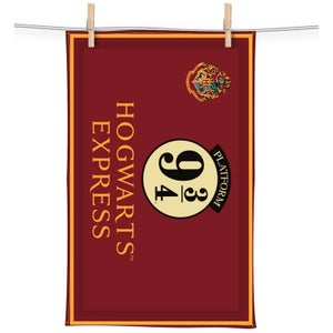 Harry Potter 9 3/4 Tea Towel