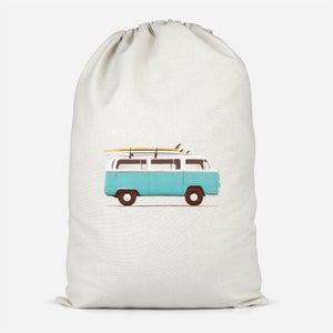 Blue Van Cotton Storage Bag