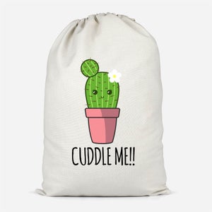 Cuddle Me Cactus Cotton Storage Bag