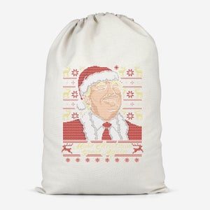 Make Christmas Great Again Cotton Storage Bag
