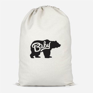Baby Bear Cotton Storage Bag
