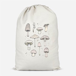 Mushrooms Cotton Storage Bag
