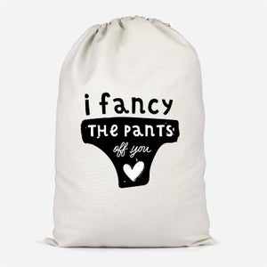 I Fancy The Pants Off You Cotton Storage Bag