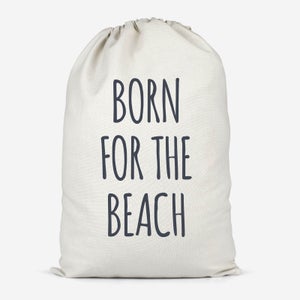 Born For The Beach Cotton Storage Bag