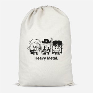 Heavy Metal Cotton Storage Bag