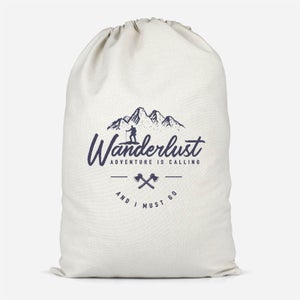 Wanderlust Cotton Storage Bag