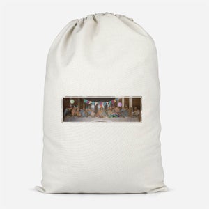 Happy Birthday, Jesus Cotton Storage Bag