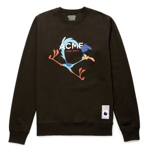 Looney Tunes ACME Capsule Road Runner Tongue Sweatshirt - Black