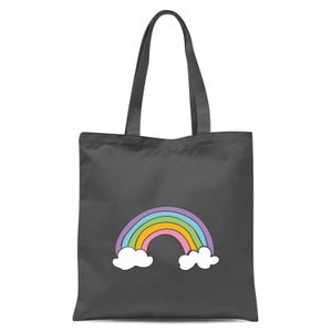 Rainbow Tote Bag - Grey