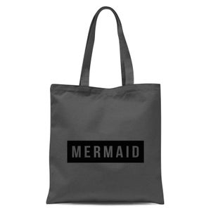 Mermaid Tote Bag - Grey